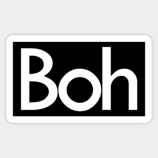 Boh Sticker